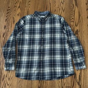 Men’s Southern Tide Flannel Purser Plaid Shirt Size XL